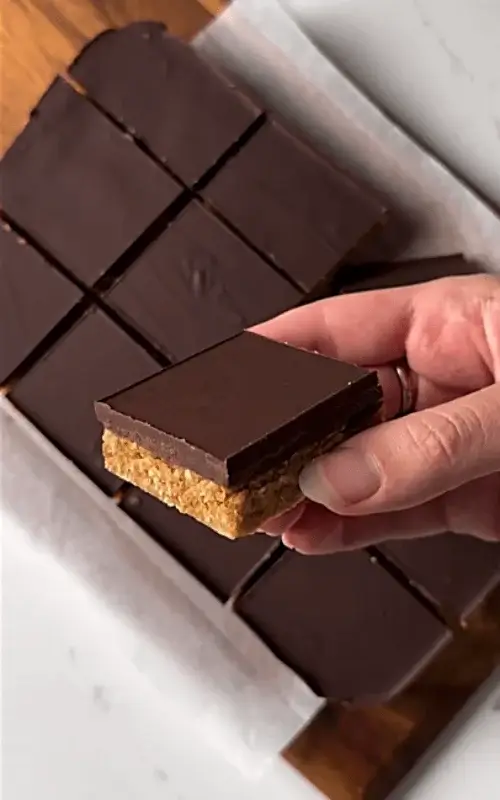 healthy peanut butter chocolate bars recipe