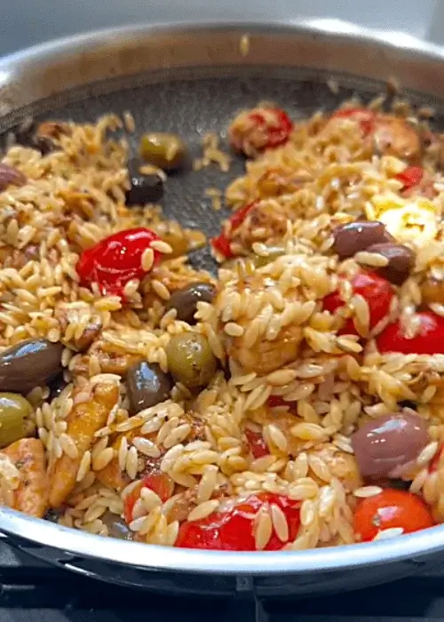 mediterranean orzo chicken recipe