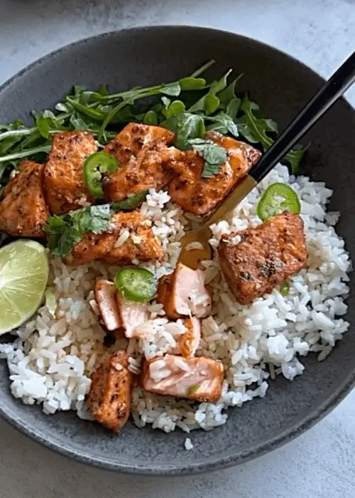 spicy salmon bites recipe