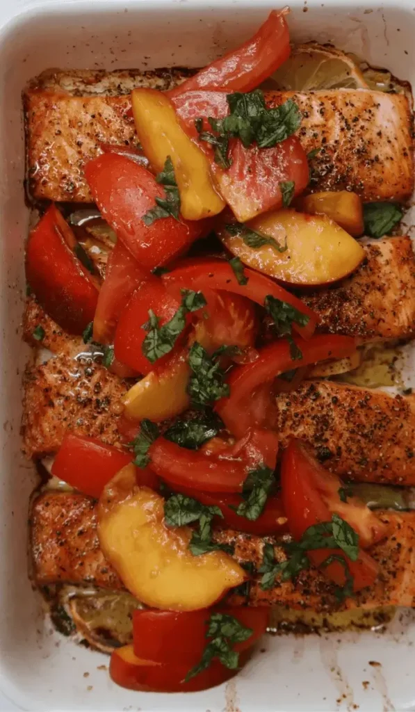 baked lemon pepper salmon recipe