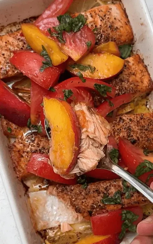 baked lemon pepper salmon recipe