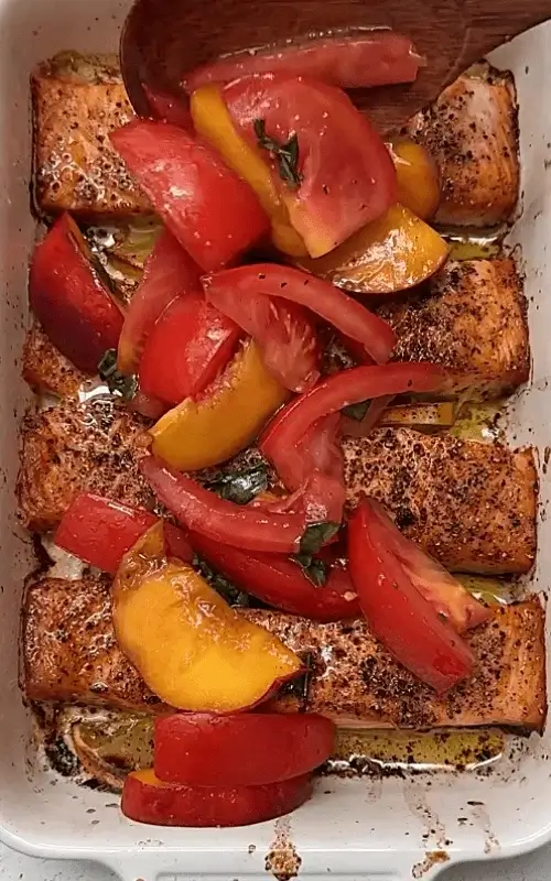 baked lemon pepper salmon recipe