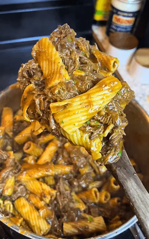braised beef rigatoni recipe