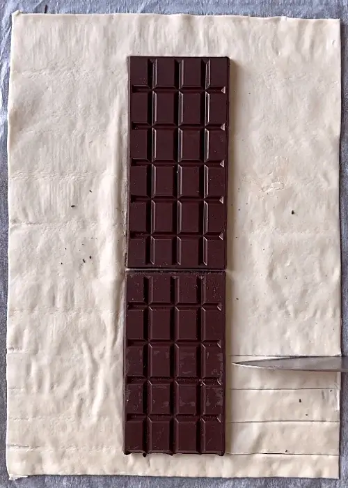 chocolate puff pastry dessert recipe