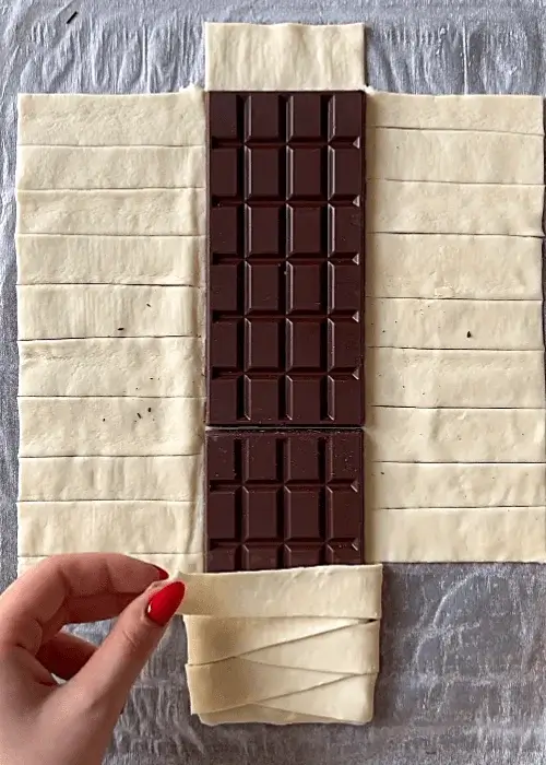 chocolate puff pastry dessert recipe