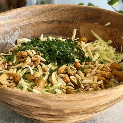 crunchy cabbage salad recipe