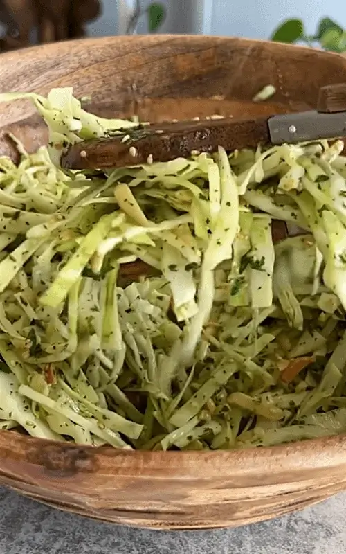 crunchy cabbage salad recipe