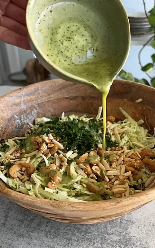 crunchy cabbage salad recipe