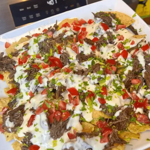 shredded beef nachos recipe