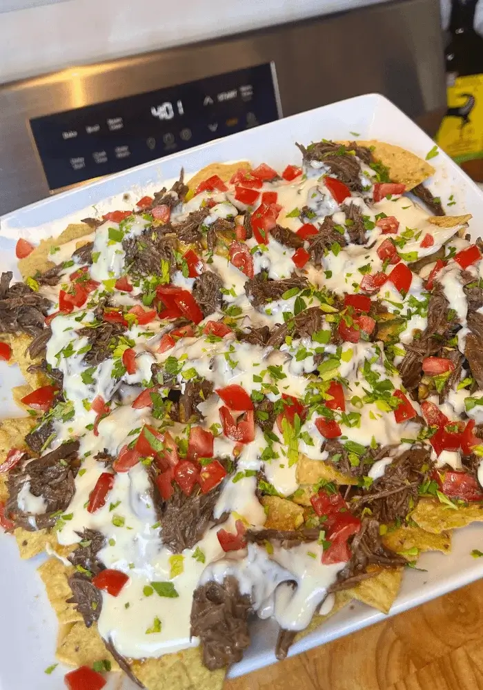 shredded beef nachos recipe