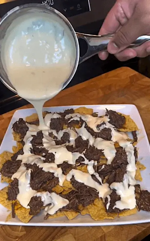 shredded beef nachos recipe