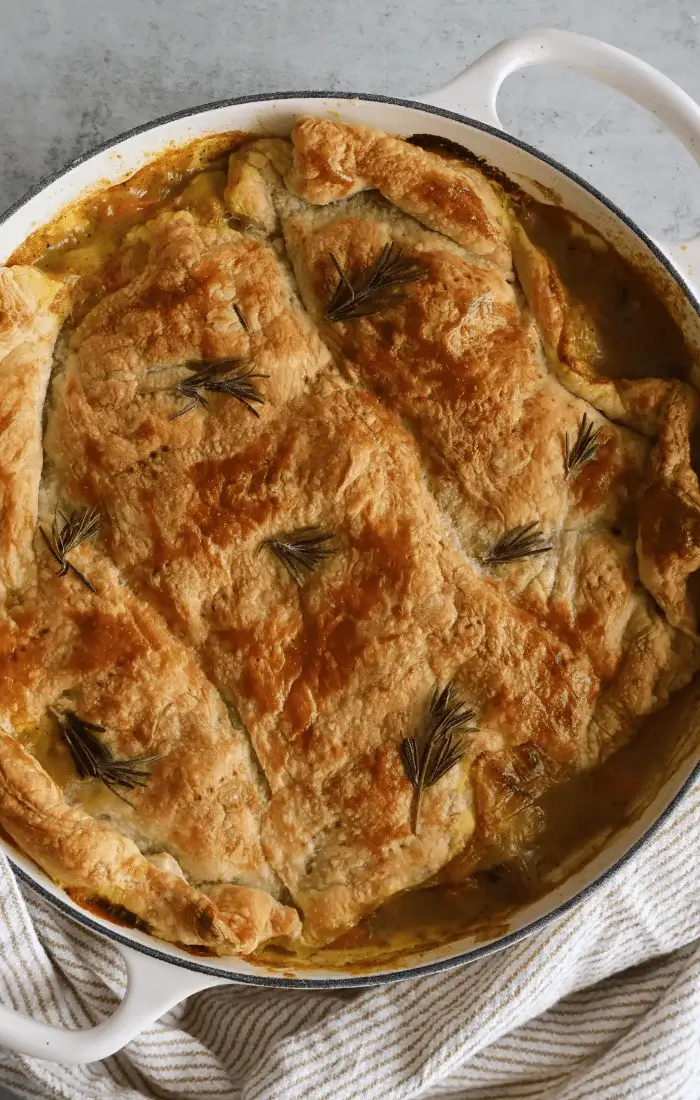 sweet potato pot pie recipe