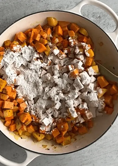 sweet potato pot pie recipe
