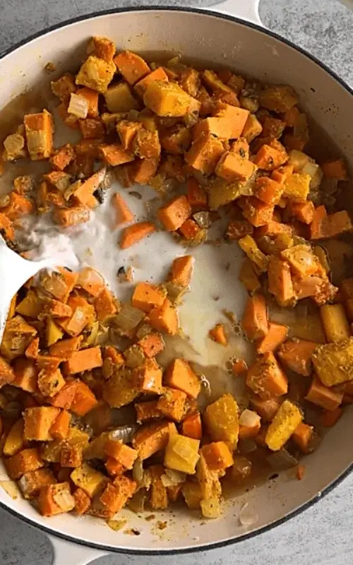 sweet potato pot pie recipe