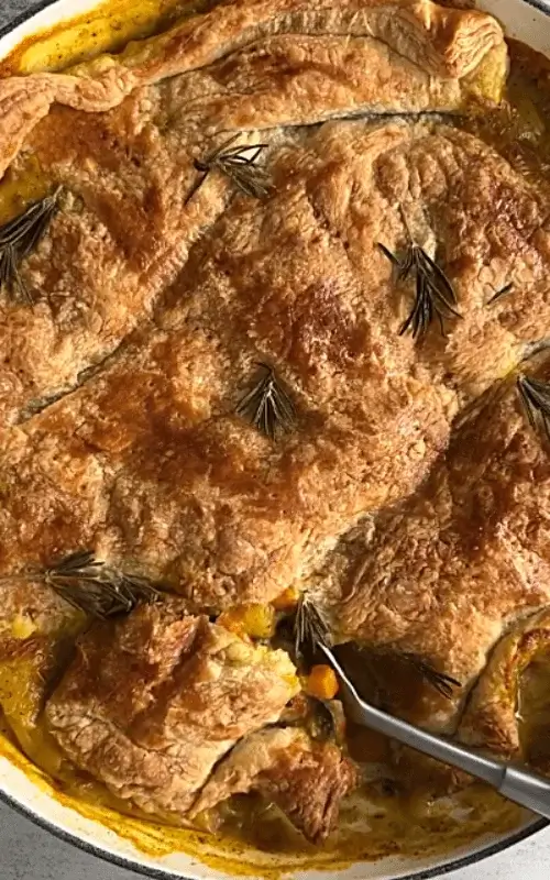 sweet potato pot pie recipe