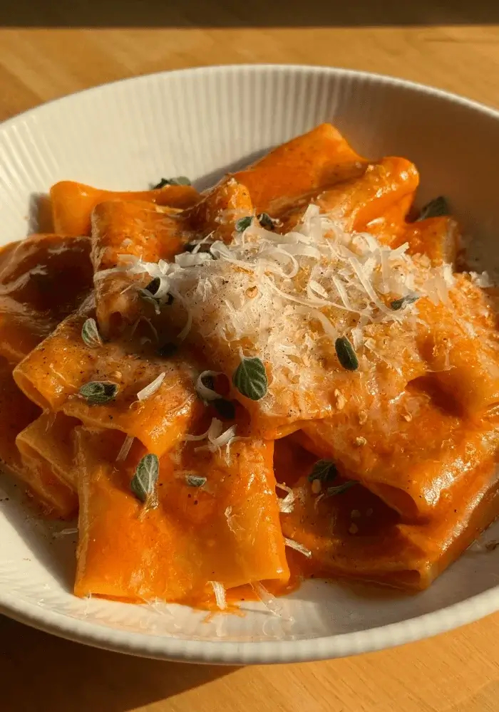 tomato butter pasta recipe