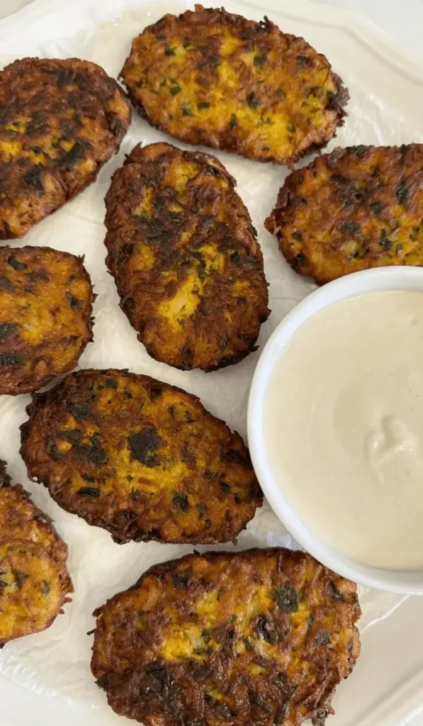 vegetable fritters recipe