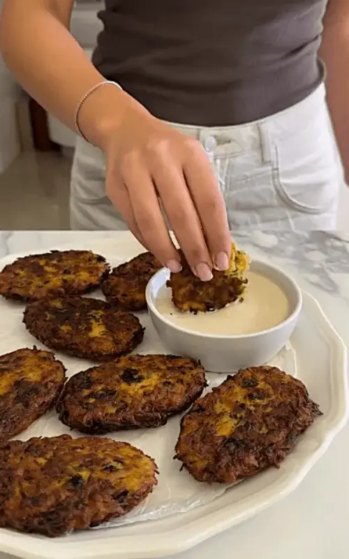 vegetable fritters recipe