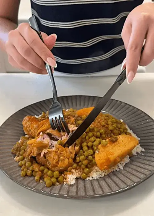 chicken and peas recipe