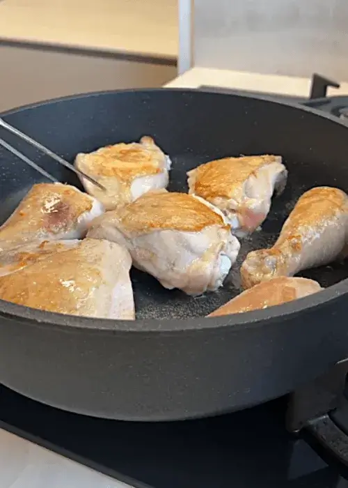 chicken and peas recipe