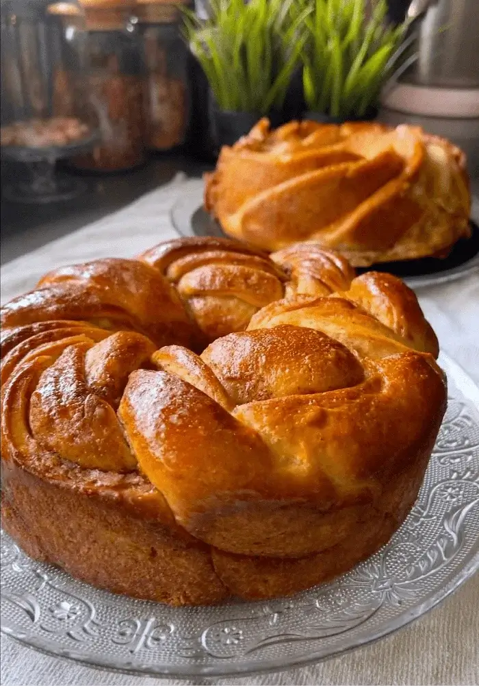 cinnamon yeast cake recipe