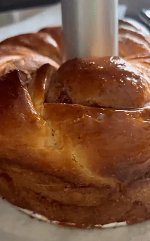 cinnamon yeast cake recipe